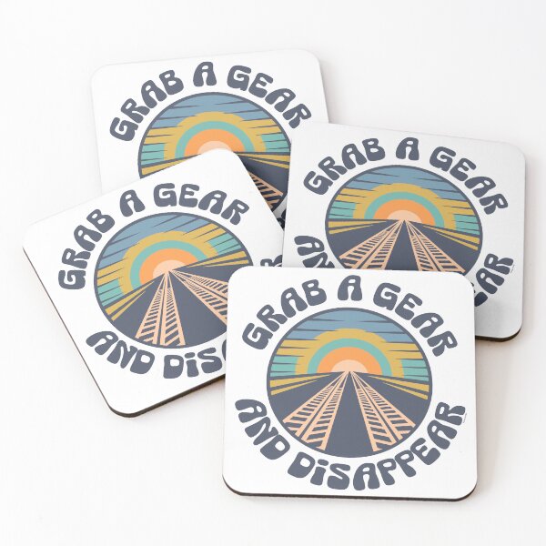 Item preview, Grab a Gear and Disappear – Retro Road Rebel designed and sold by Automotive Art by Greg.