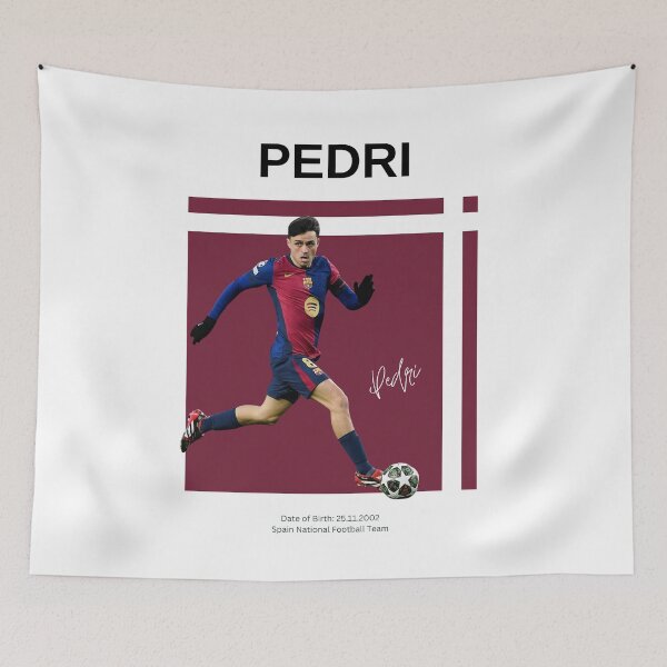 Item preview, Soccer Player Action Shot Burgundy Poster art designed and sold by shopcanva.