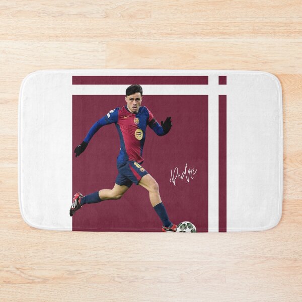 Item preview, Soccer Player Action Shot Burgundy Poster art designed and sold by shopcanva.