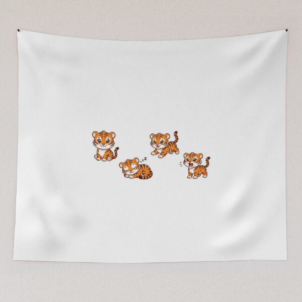 Item preview, Chibi Tiger Pack designed and sold by SiksisArt.