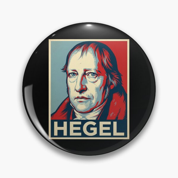 Item preview, Georg Wilhelm Friedrich Hegel Hope Style Retro Poster Art designed and sold by DamianRoy88.