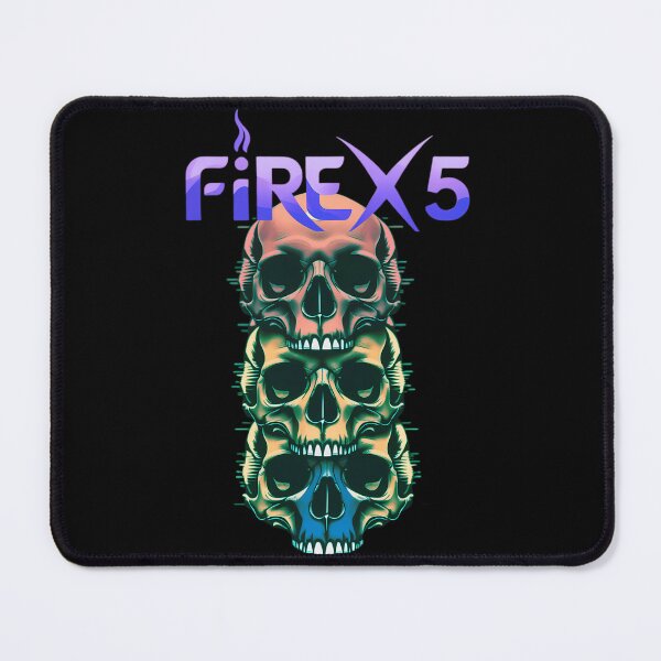 Item preview, Fire X 5 Band Stacked Skulls Rock Band Music Concert designed and sold by Galicccc.