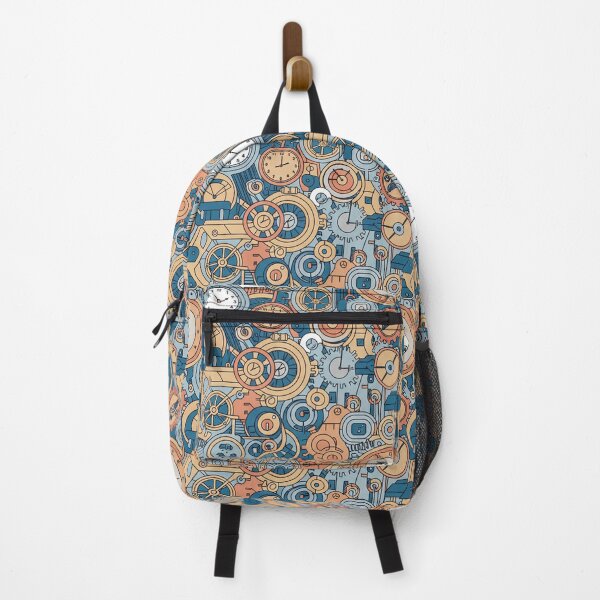 Item preview, Vintage Steampunk Clockwork Gears and Watches Seamless Pattern designed and sold by KiwiRider.