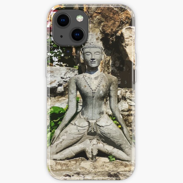 Thai Yoga Statue at Wat Pho iPhone Soft Case