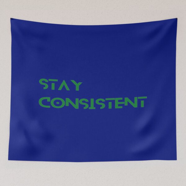 Item preview, Stay Consistent Minimalist Motivation Quote designed and sold by SaviourVibes.