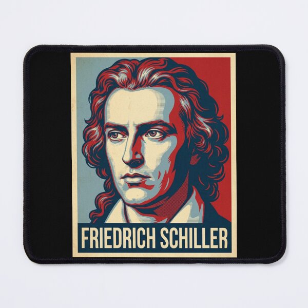 Item preview, Friedrich Schiller Hope Style Retro Poster Art designed and sold by DamianRoy88.