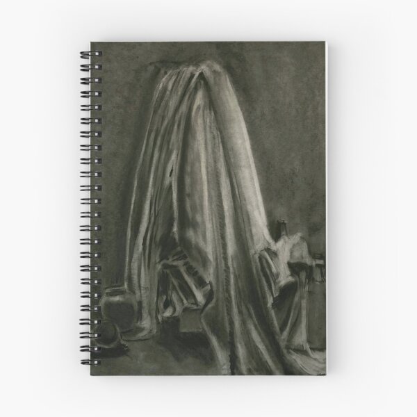 Item preview, The Art of Form: Classical Drapery Study in Charcoal designed and sold by AtomicAuralya.