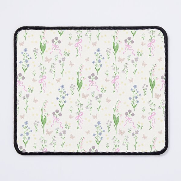Aperçu de l'œuvre Jardin de fleurs et de nœuds – Motif sans couture champêtre floral doux créée et vendue par Sunnyneststudio.