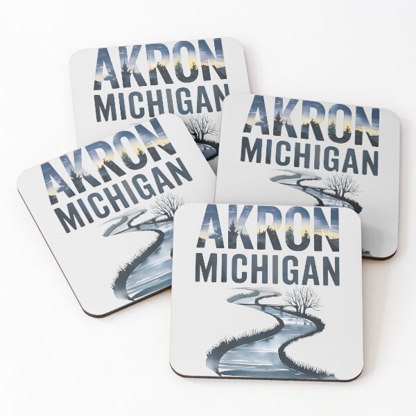 Item preview, Akron, Michigan, Akron MI, Akron Michigan designed and sold by MoMidoStore.