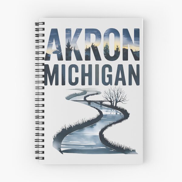 Item preview, Akron, Michigan, Akron MI, Akron Michigan designed and sold by MoMidoStore.
