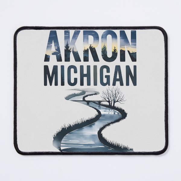 Item preview, Akron, Michigan, Akron MI, Akron Michigan designed and sold by MoMidoStore.