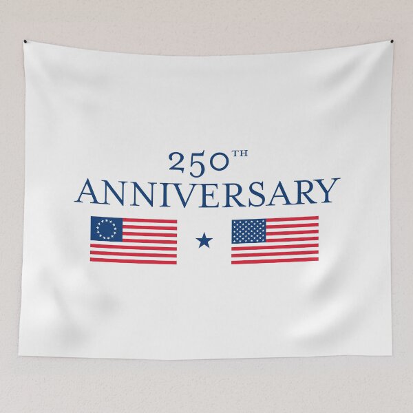 Item preview, 250th Anniversary - Betsy Ross and American Flag - Color designed and sold by MidwestAmerican.
