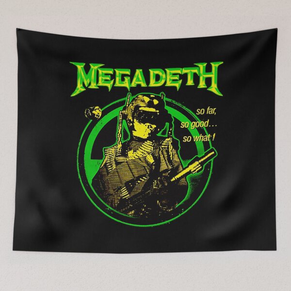 Item preview, Megadeth So Far So Good So What Metal Soldier designed and sold by raghadstayl.