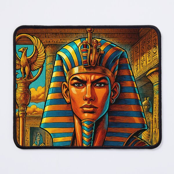 Item preview, Ramses the Great – Egyptian Pharaoh Art designed and sold by EASNFTCOL.