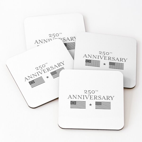 Item preview, 250th Anniversary - Betsy Ross and American Flag - Gray designed and sold by MidwestAmerican.