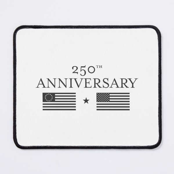 Item preview, 250th Anniversary - Betsy Ross and American Flag - Gray designed and sold by MidwestAmerican.
