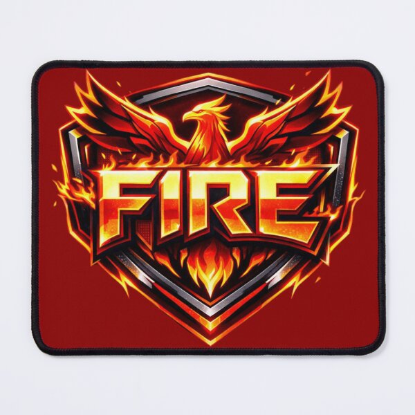 Item preview, FIRE Phoenix Gaming Emblem – Fiery Esports Logo designed and sold by wanado.