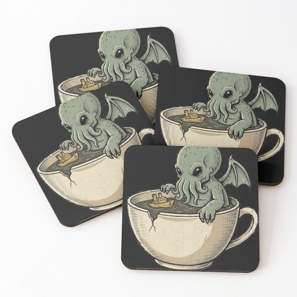 Item preview, Baby Cthulhu Coffee Cup Art designed and sold by AdyKurniawan.