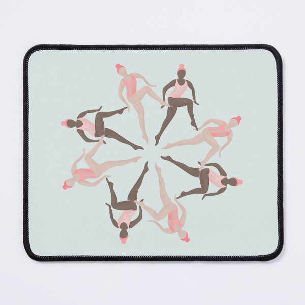 Item preview, Synchronized Swimmer Mandala designed and sold by Home Cyn Home.