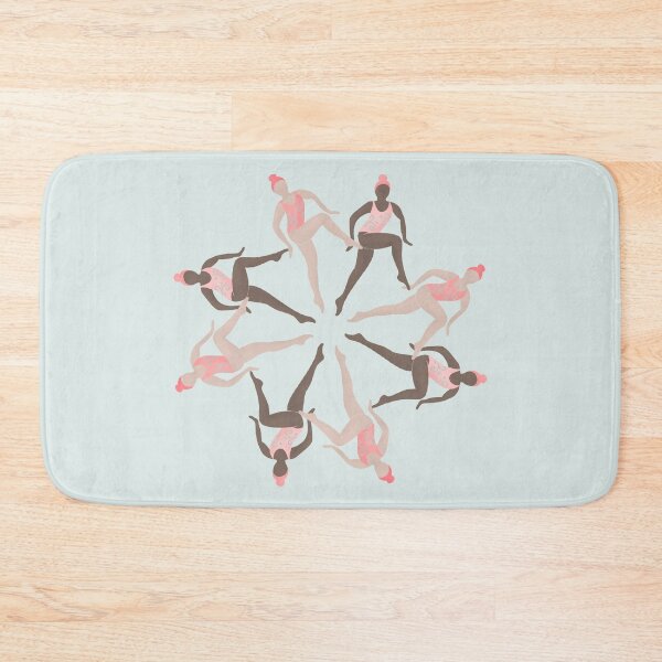 Item preview, Synchronized Swimmer Mandala designed and sold by Home Cyn Home.