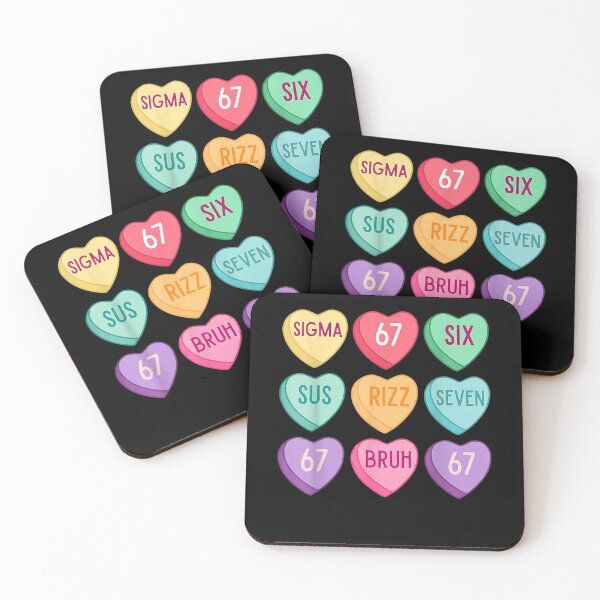 Item preview, Valentine’s Day 67 Meme six Seven Heart Kids 6 7 Boys Funny designed and sold by Juansustait.