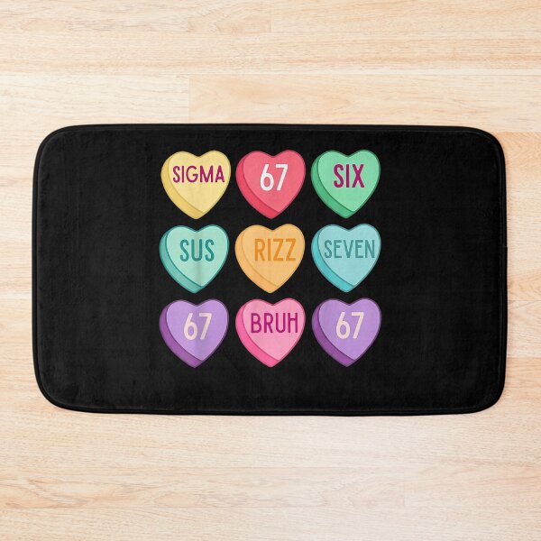 Item preview, Valentine’s Day 67 Meme six Seven Heart Kids 6 7 Boys Funny designed and sold by Juansustait.
