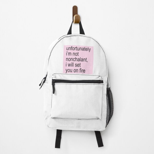 Item preview, unfortunately i’m not nonchalant, i will set you on fire  designed and sold by trendsetterrrr.