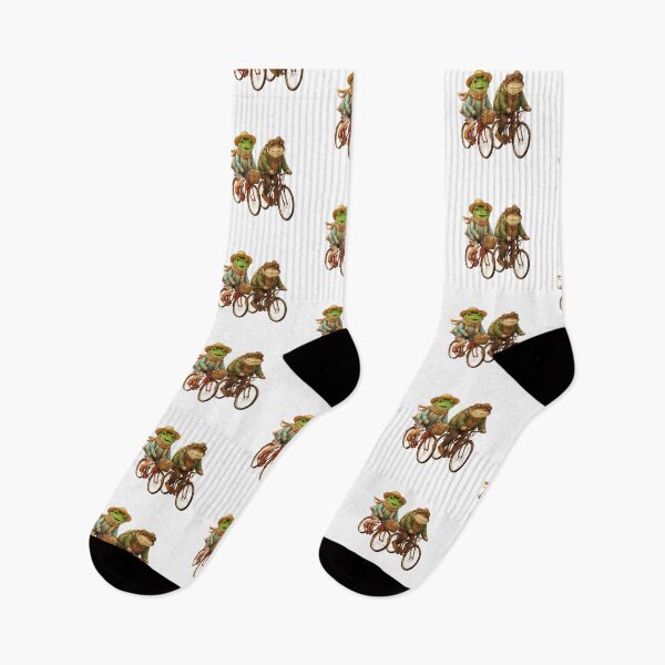 Item preview, Frog and Toad on a bike  designed and sold by ELK20.