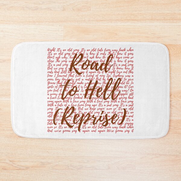 Item preview, Hadestown Lyrics designed and sold by broadwaygirl142.