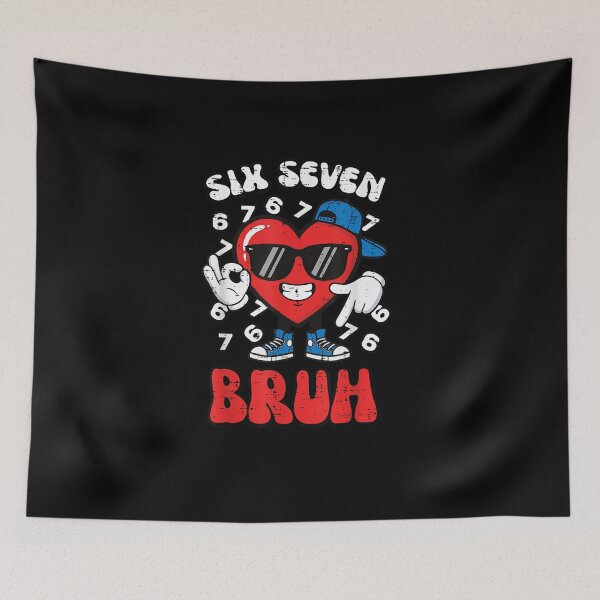 Item preview, 67 Valentine Heart Six Seven 6 7 Meme Valentines Day Kids designed and sold by Juansustait.