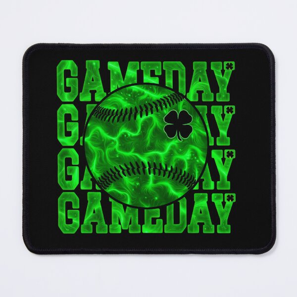 Item preview, Green Gameday Baseball Clover T-Shirt designed and sold by LashondaGreen89.