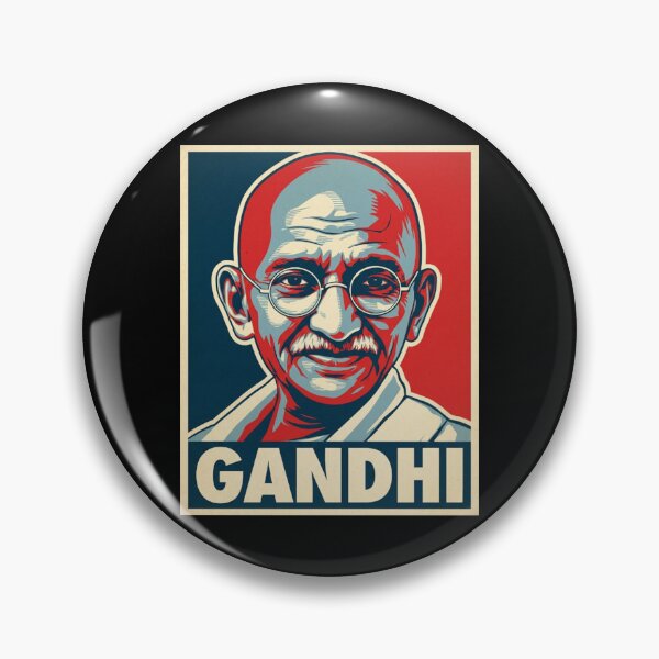 Item preview, Mahatma Gandhi Hope Style Retro Poster Art designed and sold by DamianRoy88.