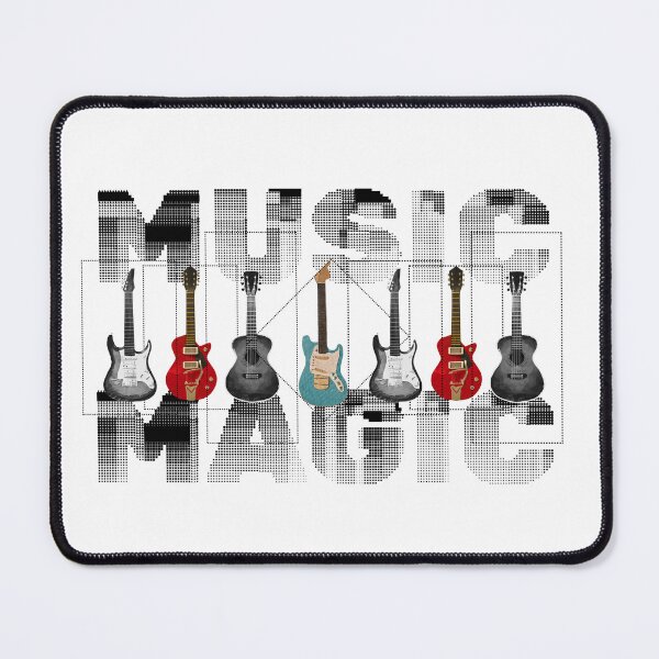 Item preview, Watercolor Guitar Collection Illustration designed and sold by LILIYASH.
