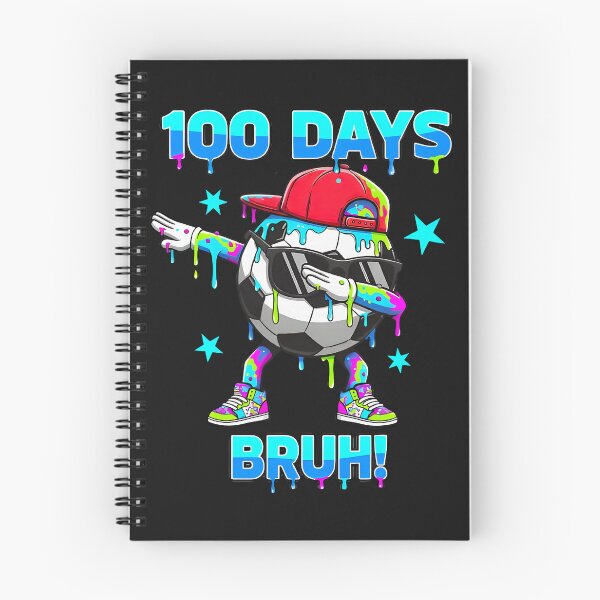 Item preview, 100 Days Bruh Youth Boys Soccer Dabbing 100th Day of School  designed and sold by FrankIsabel.