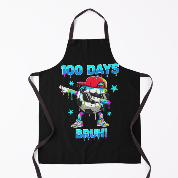 Item preview, 100 Days Bruh Youth Boys Soccer Dabbing 100th Day of School designed and sold by FrankIsabel.
