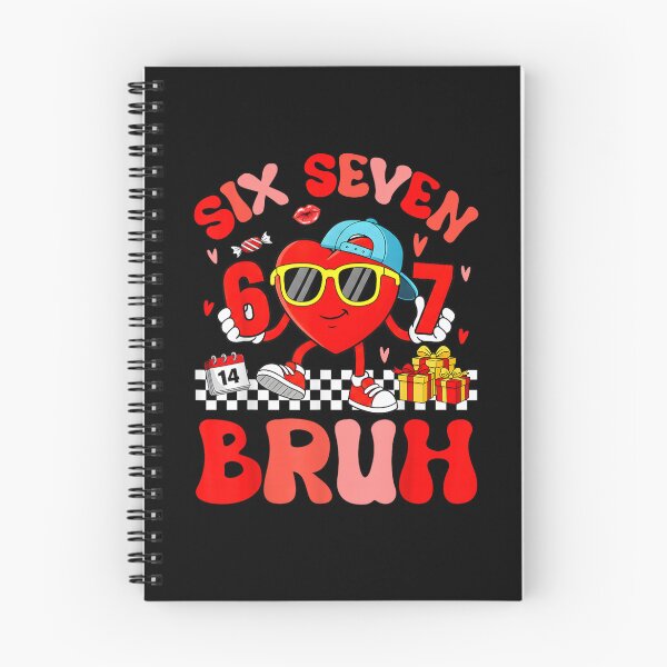 Item preview, Funny Six Seven 67 6 7 Meme Heart Valentines Bro Kids Boys designed and sold by Juansustait.