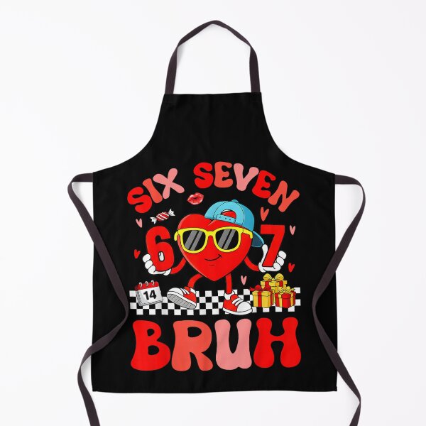 Item preview, Funny Six Seven 67 6 7 Meme Heart Valentines Bro Kids Boys designed and sold by Juansustait.