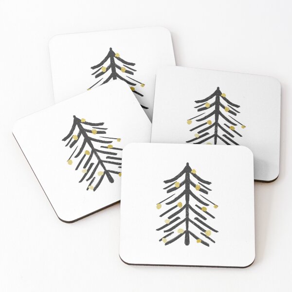 Item preview, Black and gold spiky tree designed and sold by Home Cyn Home.