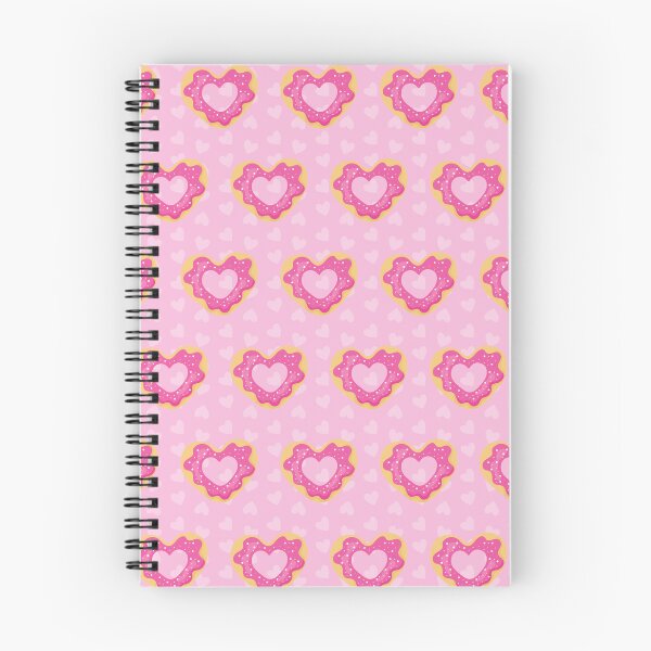 Item preview, Cute Heart Cookie Valentine Pattern Mouse Pad – Pink Kawaii Dessert Design designed and sold by FestivityFinds.