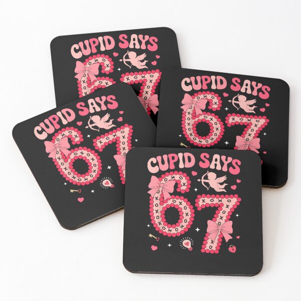 Item preview, 67 Six Seven Hearts 6 7 Meme Boys Girls Kids Valentine's Day designed and sold by Juansustait.