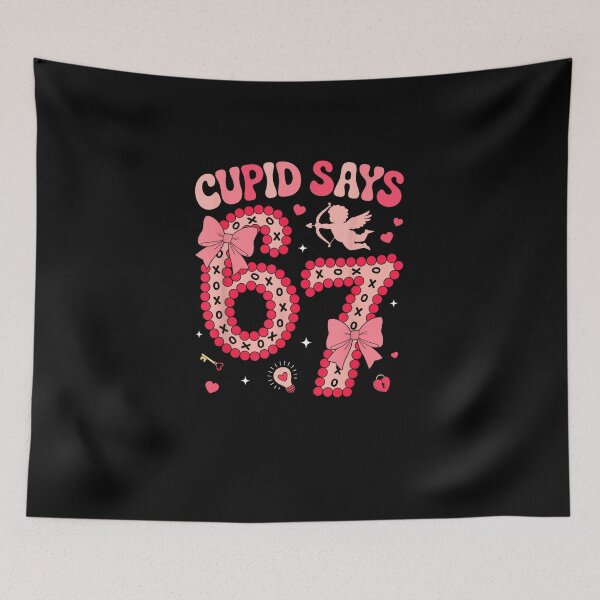 Item preview, 67 Six Seven Hearts 6 7 Meme Boys Girls Kids Valentine's Day designed and sold by Juansustait.