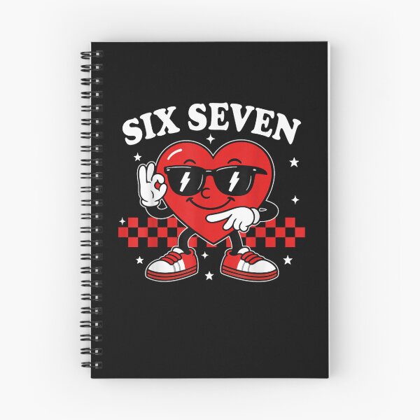 Item preview, Funny Meme Six Seven 6 7 Valentine Groovy Heart Men Boy Kid  designed and sold by Juansustait.