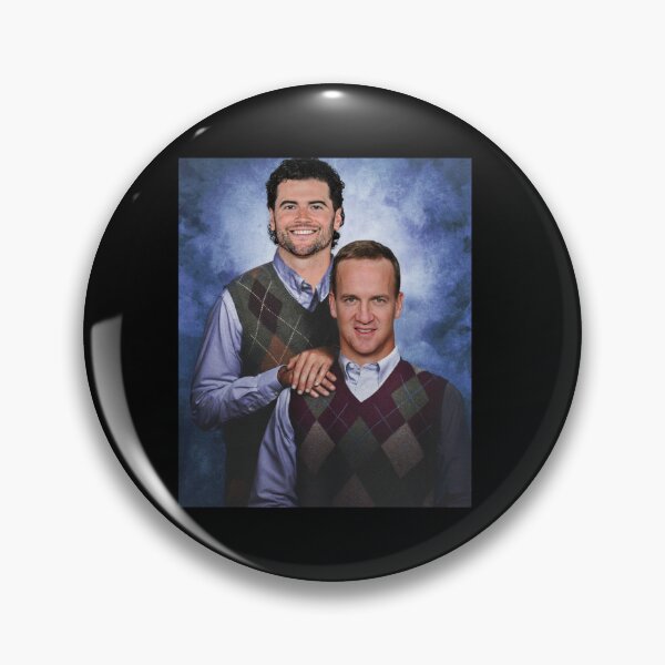 Item preview, Peyton Manning & Jarrett Stidham StepBrothers Denver Football designed and sold by Elenafatulla.