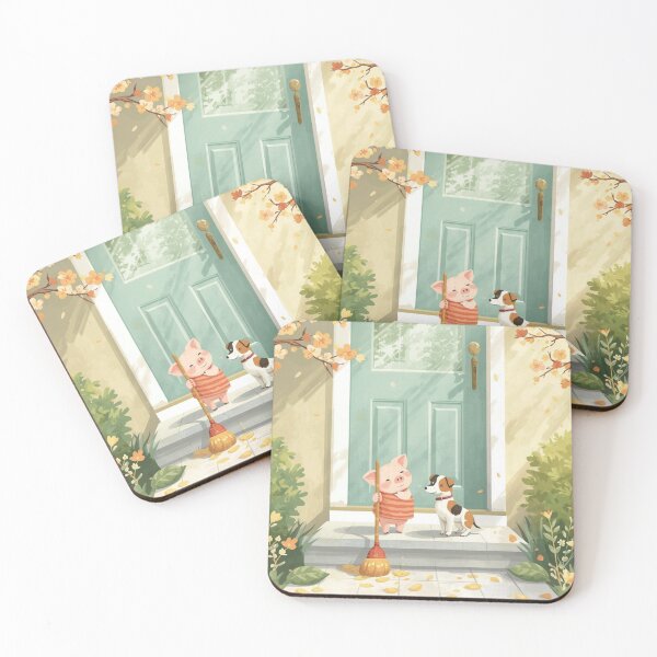 Item preview, Valentine’s Early Spring • Sweeping the Step Together designed and sold by WildlifeWhimsy.
