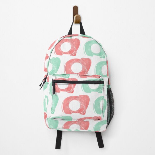 Item preview, Pink and mint modern elephants designed and sold by Home Cyn Home.