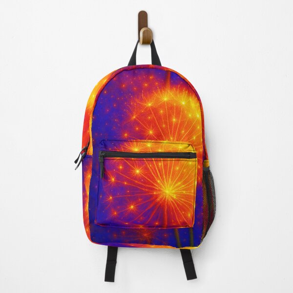Item preview, vivid colors of dandelion seed heads with light shining on them designed and sold by Kristylynn757.