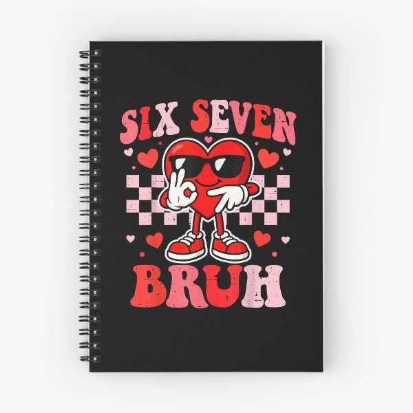 Item preview, Funny Six Seven Bruh 67 Valentines Heart 6 7 Meme Cute Boys designed and sold by Juansustait.