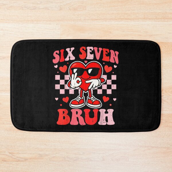 Item preview, Funny Six Seven Bruh 67 Valentines Heart 6 7 Meme Cute Boys designed and sold by Juansustait.