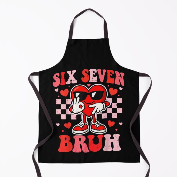 Item preview, Funny Six Seven Bruh 67 Valentines Heart 6 7 Meme Cute Boys designed and sold by Juansustait.
