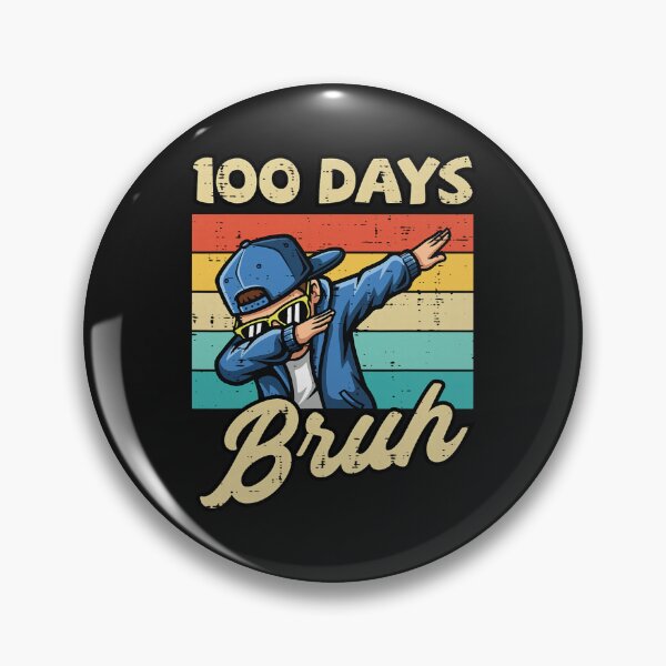Item preview, 100 Days of School Bruh Boy Dab Retro 100th Day Boys Kids T-Shirt designed and sold by ArleneRowe.